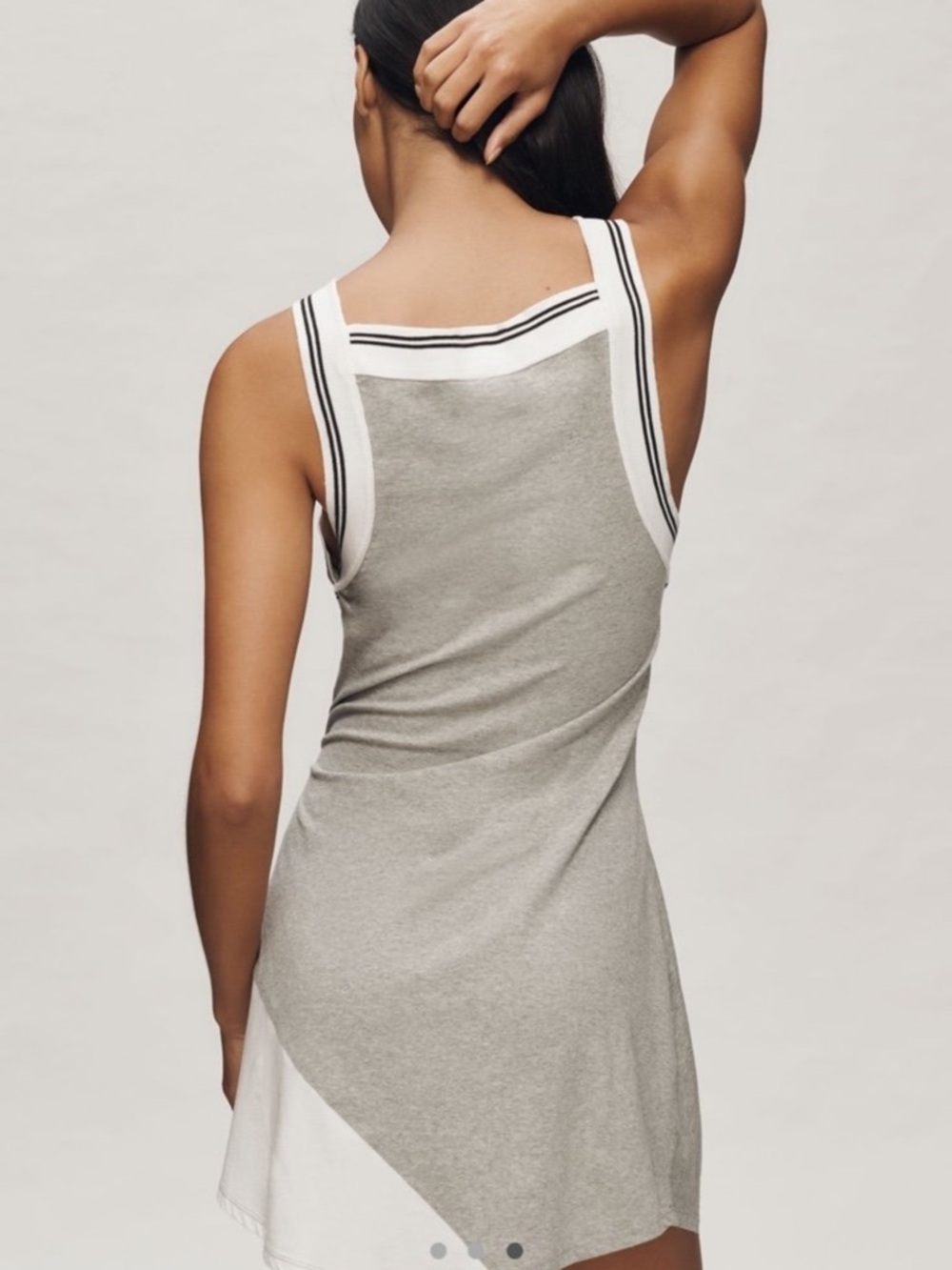 Anthropologie Daily practice overload tie waist mini dress Small new with tags - Picture 2 of 6